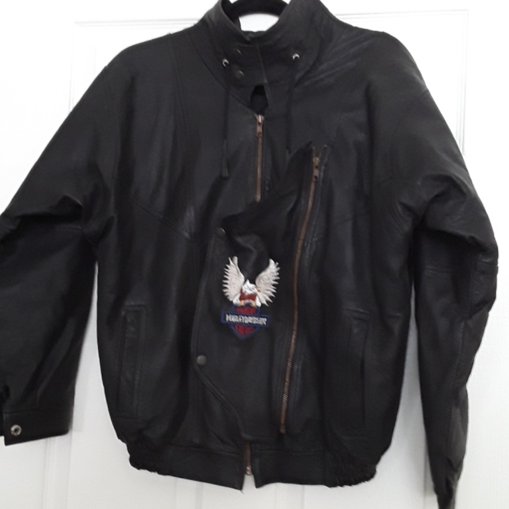 Leather jacket - Harley Davidson Size L
